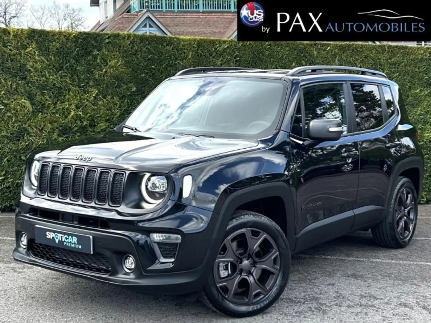 Jeep Renegade 1.3 GSE T4 190ch 4xe 80th Anniversary AT6 MY21 Schwarz - 1