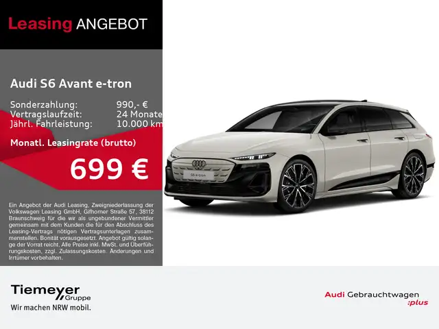Audi S6 e-tron EDT. ONE LUFTFW PANO B&O oLED AR