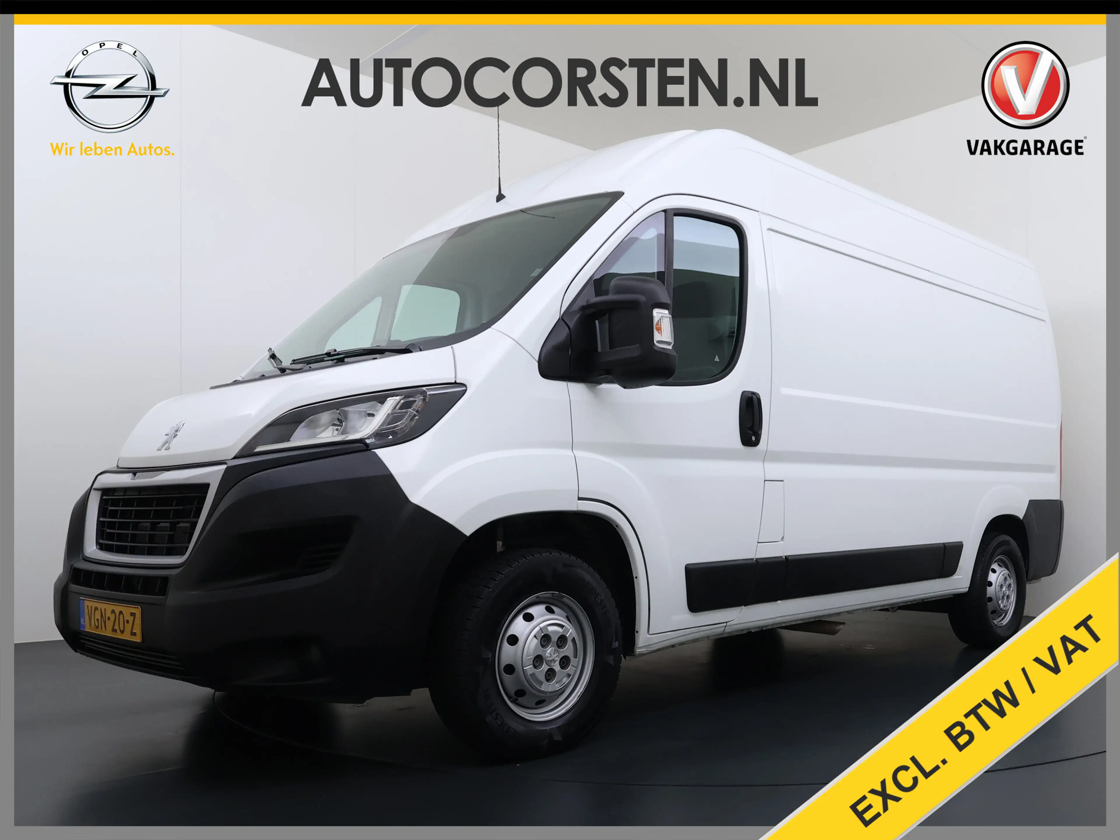 Peugeot Boxer 330 2.2HDi 141PK L2H2 3-Persoons Euro 6 Trekhaak C