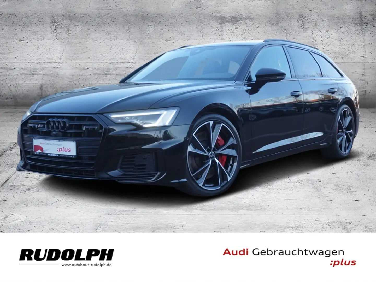 Audi S6 Avant 3.0 TDI qu. MATRIX ACC LUFT AHK 360 B&O Schwarz - 1