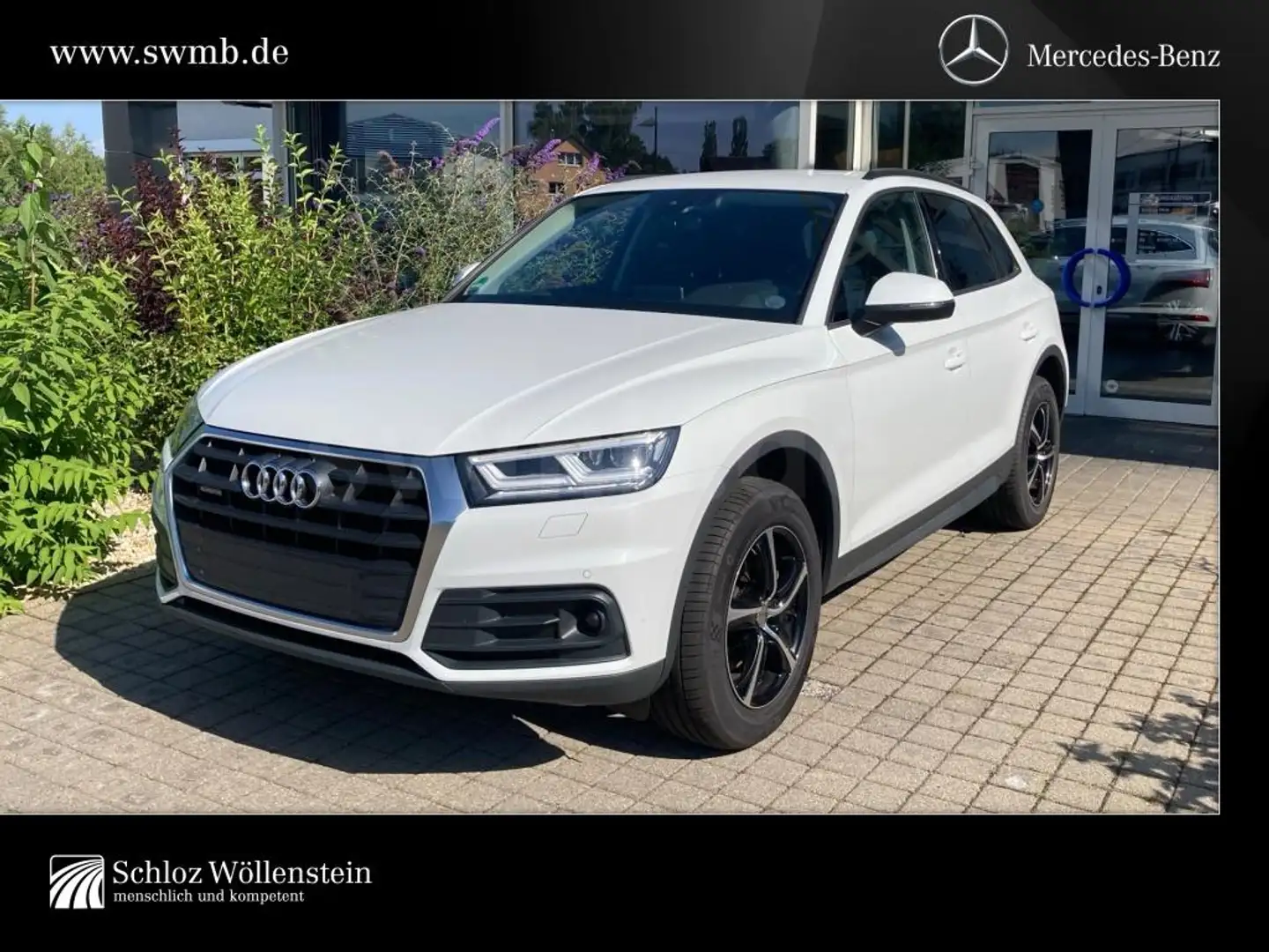 Audi Q5 40 TDI quattro Matrix LED/Sthzg/AHK/ACC/RfCam Bianco - 1