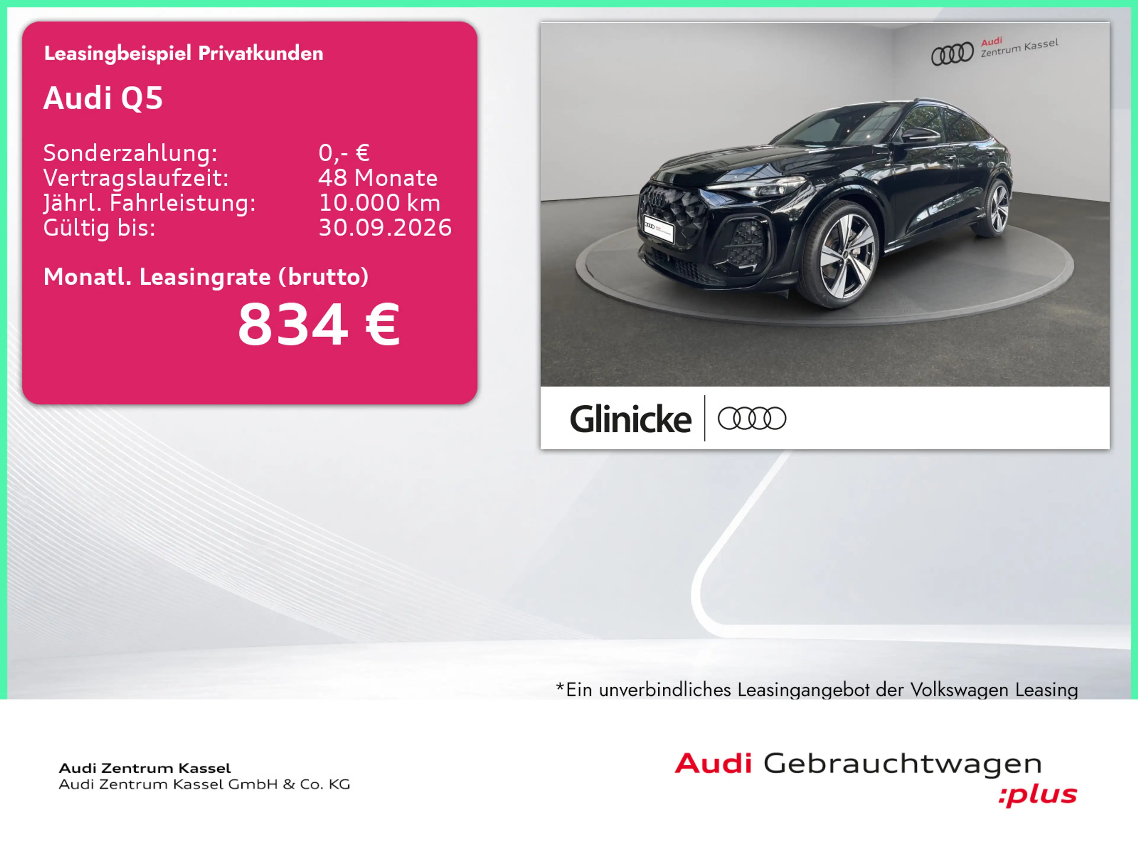 Audi Q5 SB TDI qu. S line Matrix B&O HuD Luftfahrwerk