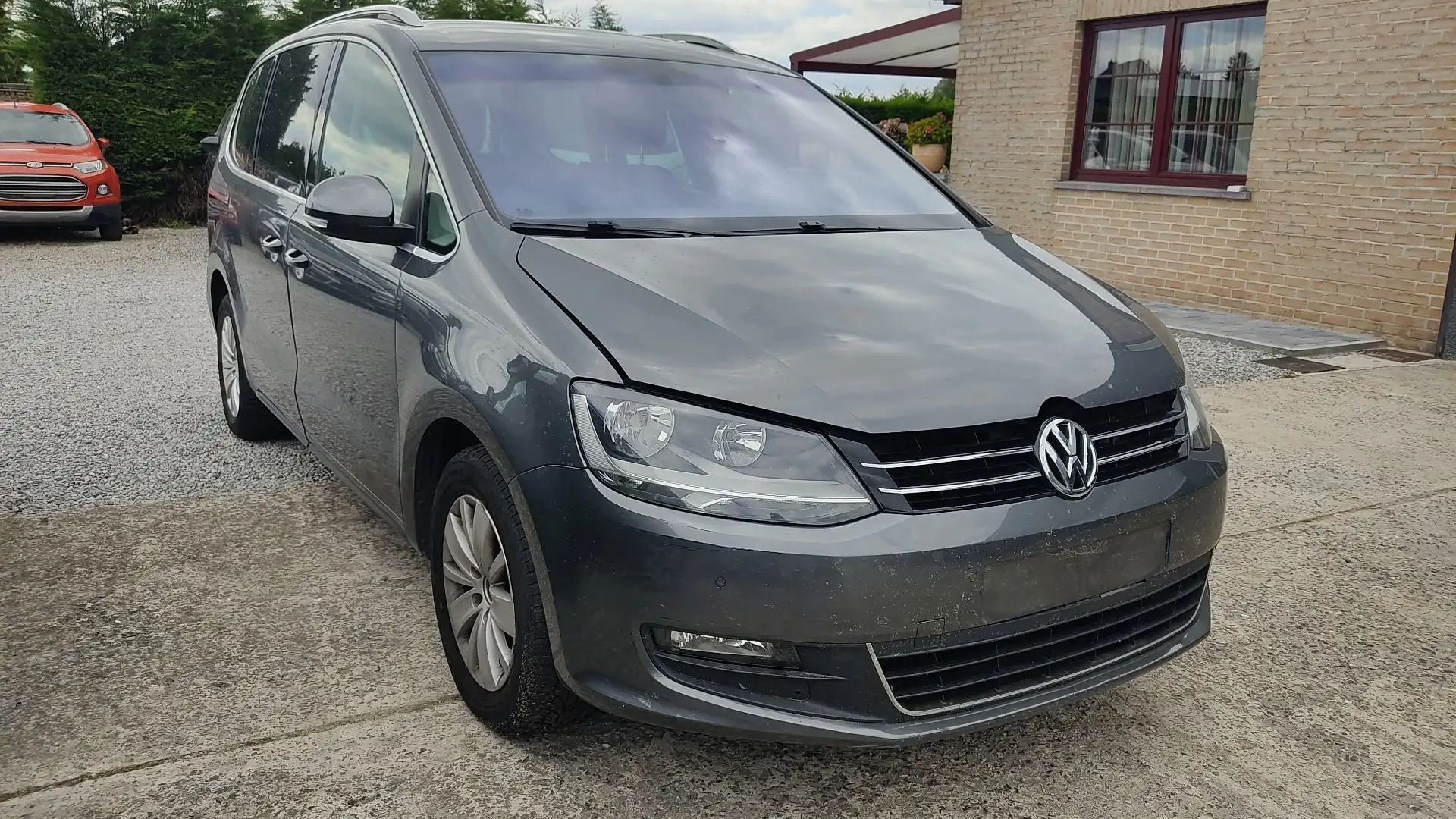 Volkswagen Sharan 2.0 TDI (135CH)_2015💢EUR.5B_AUTOM_7 PL💢 Grijs - 2