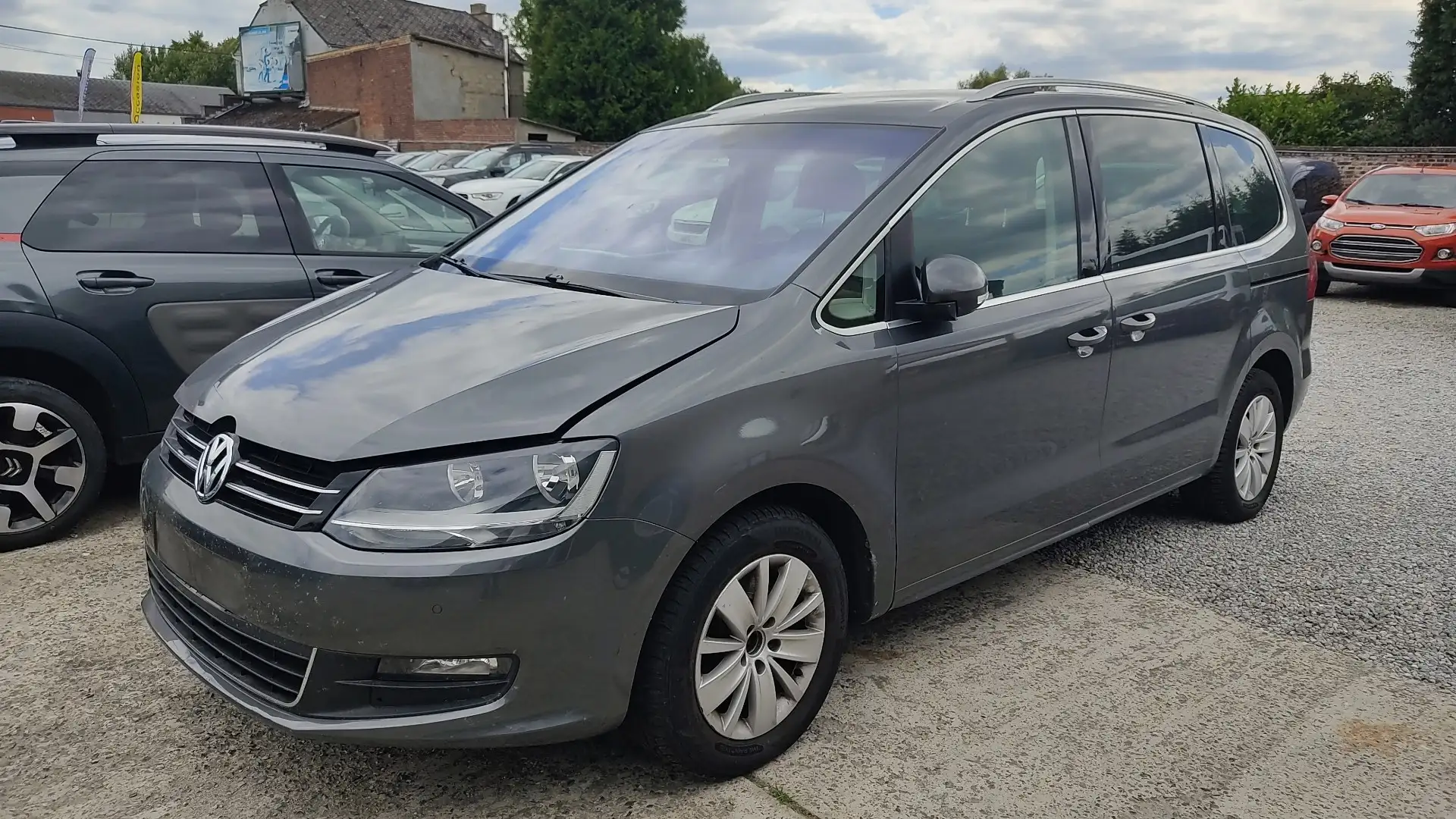Volkswagen Sharan 2.0 TDI (135CH)_2015💢EUR.5B_AUTOM_7 PL💢 Grijs - 1