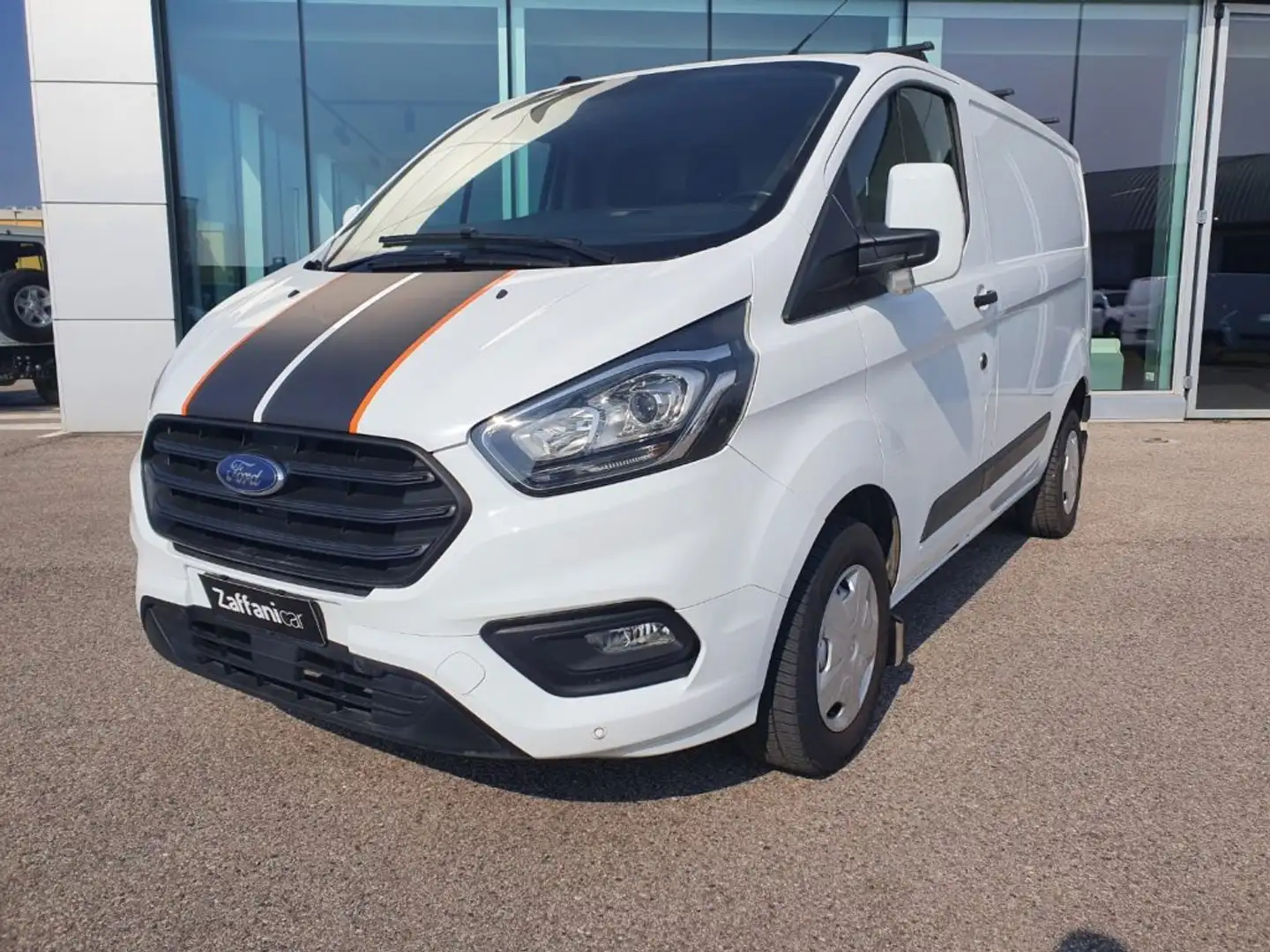Ford Transit Custom 280 2.0 EcoBlue Hybrid 130 PC Furgone Trend White - 2