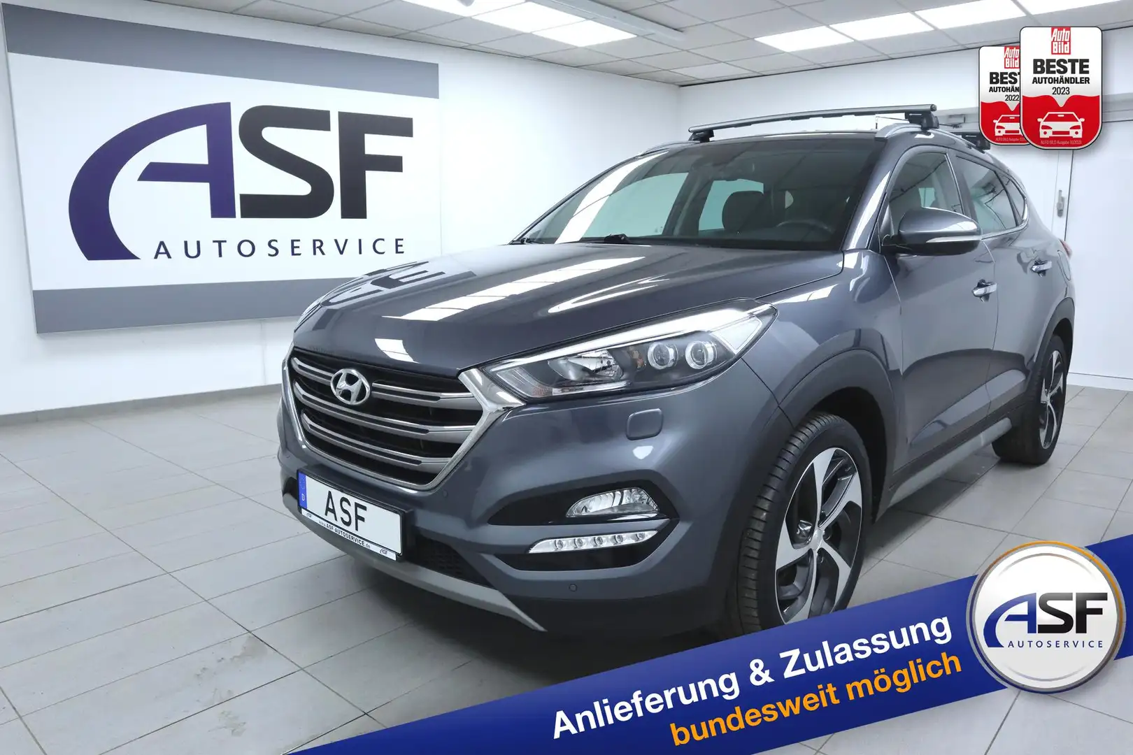 Hyundai TUCSON Trend 4x4 #Dachträger #Kamera #Tempomat #Navi #... Grau - 1