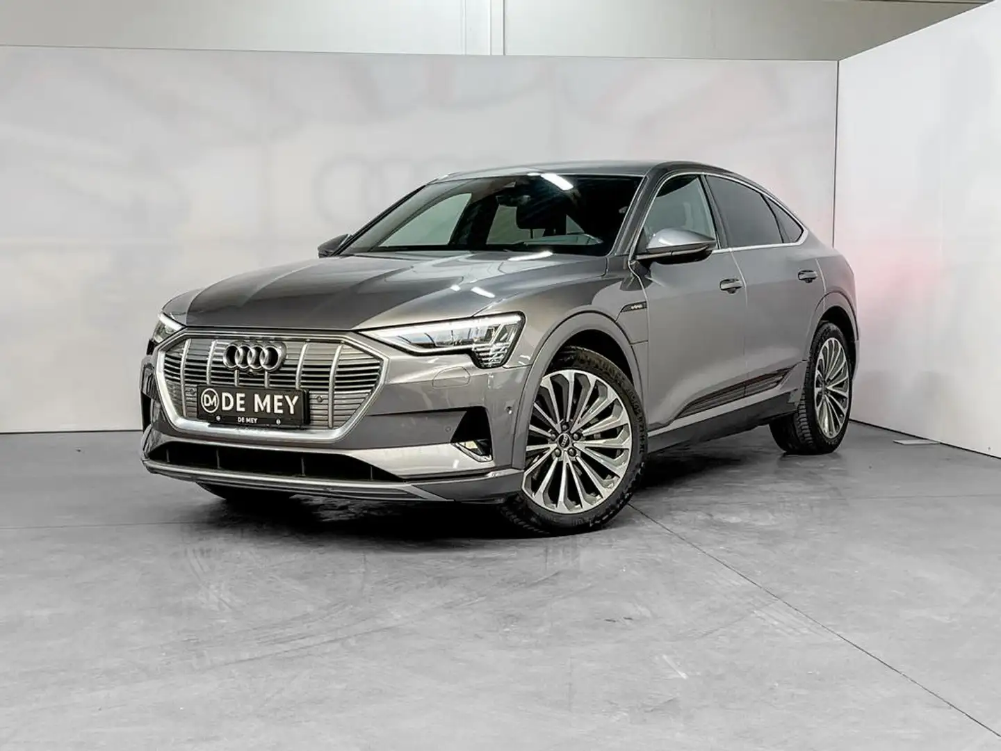 Audi e-tron Sportback 55 QUATTRO / LUCHTVERING / 360° CAM / HEAD-UP / LEDER / KEYLESS Grijs - 2