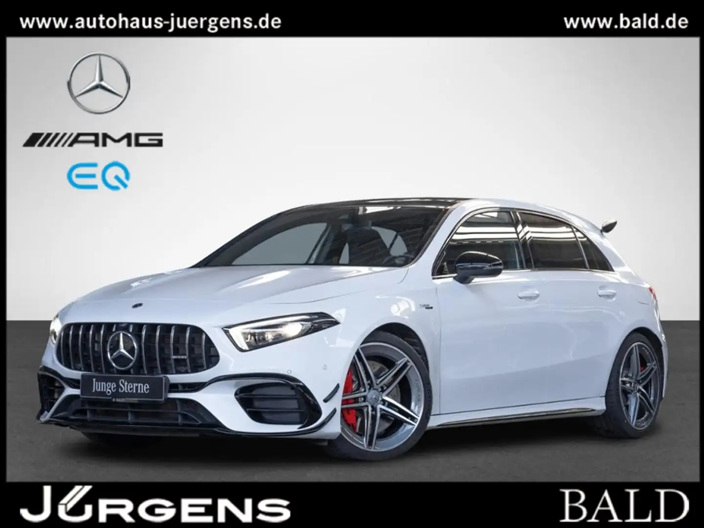 Mercedes-Benz A 45 AMG A 45 S AMG 4M+ Aero/Wide/ILS/Pano/Cam/Night/19" White - 2