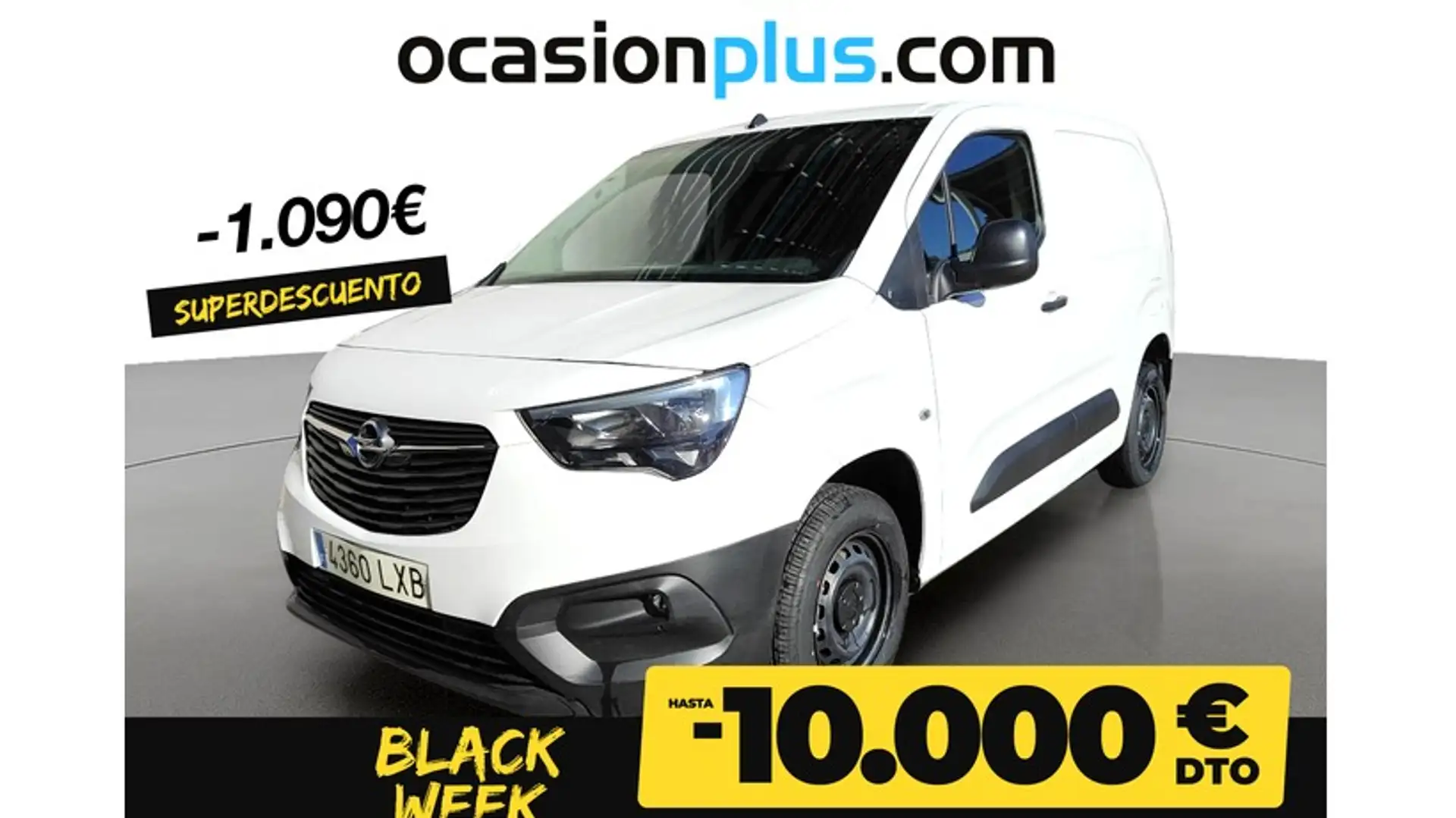 Opel Combo N1 Cargo 1.5TD S&S XL 1000 Express 100 Blanc - 1