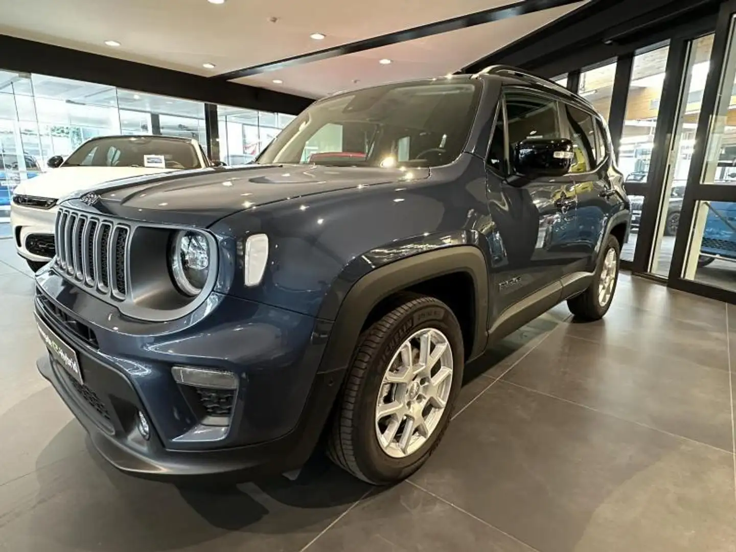 Jeep Renegade Limited MHEV Blauw - 1