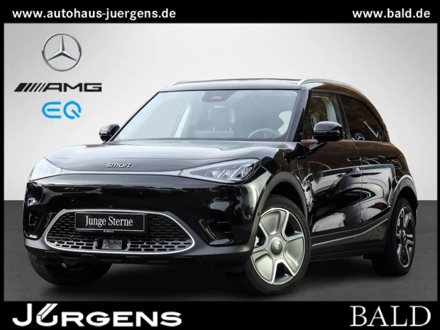 smart #1 Pulse AWD #Pano#Memo#Distr#Ambi#360°#Head-up Noir - 1