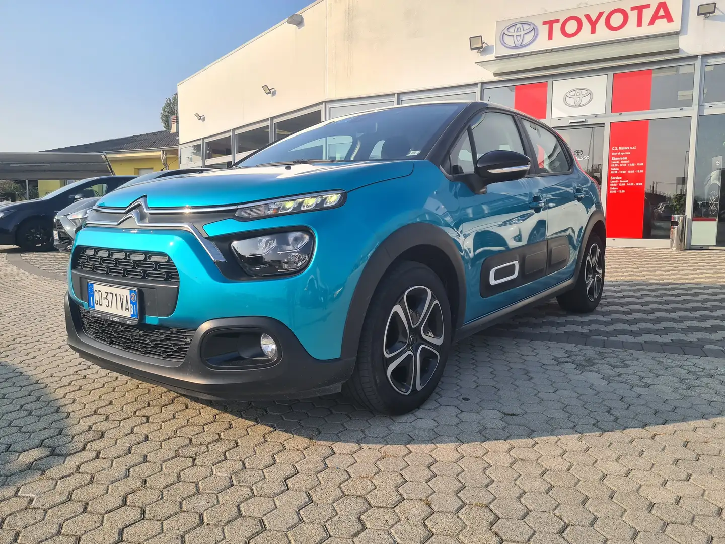 Citroen C3 C3 III 2017 1.2 puretech Shine s Blu/Azzurro - 2