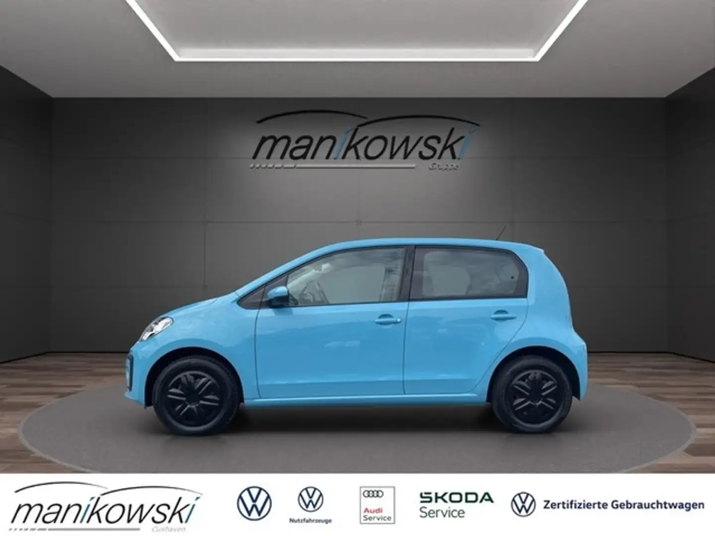 Volkswagen up! 1.0 MPI *move up!*Navi+GRA+RFK+Stzhzg+Klima+DAB+PD Blau - 2