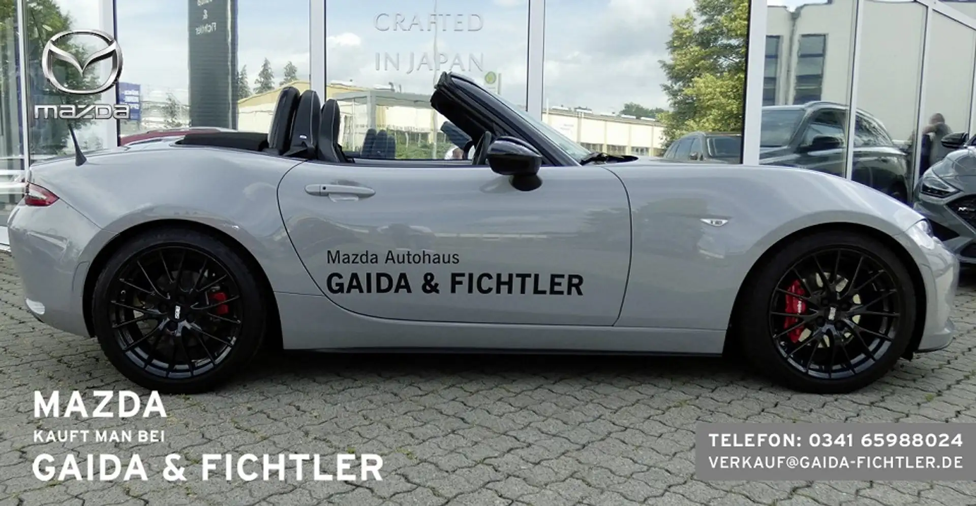 Mazda MX-5 2.0L 184PS HOMURA *ATH ESD / H&R Tieferlegung* Grau - 2