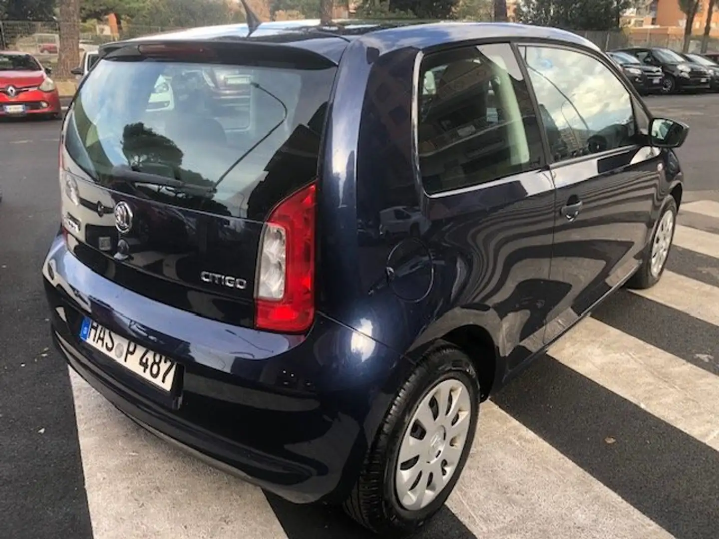 Skoda Citigo EURO 5 MOTORE 1.0 NEOPATENTATO OK GARANZIA 12M Bleu - 1