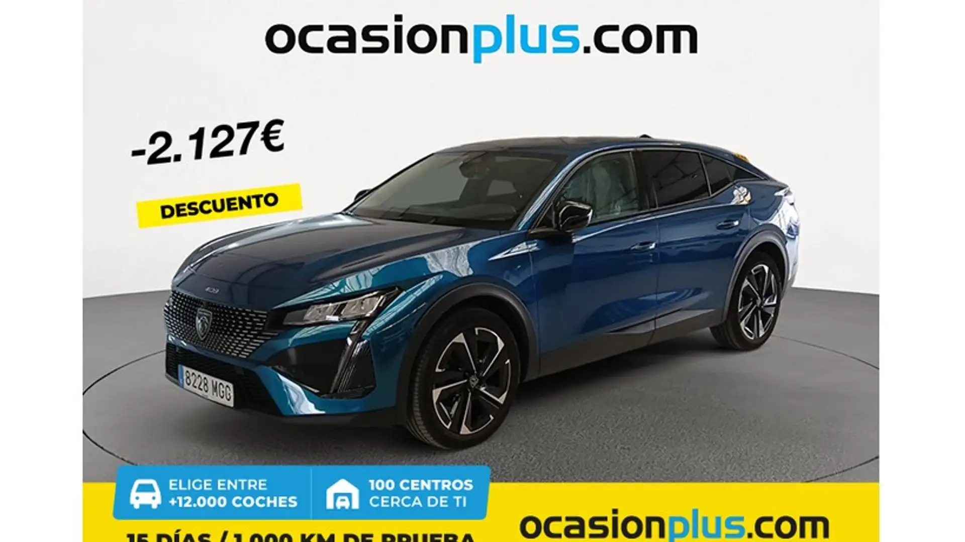 Peugeot 408 PureTech 130 Allure Pack EAT8 Azul - 1