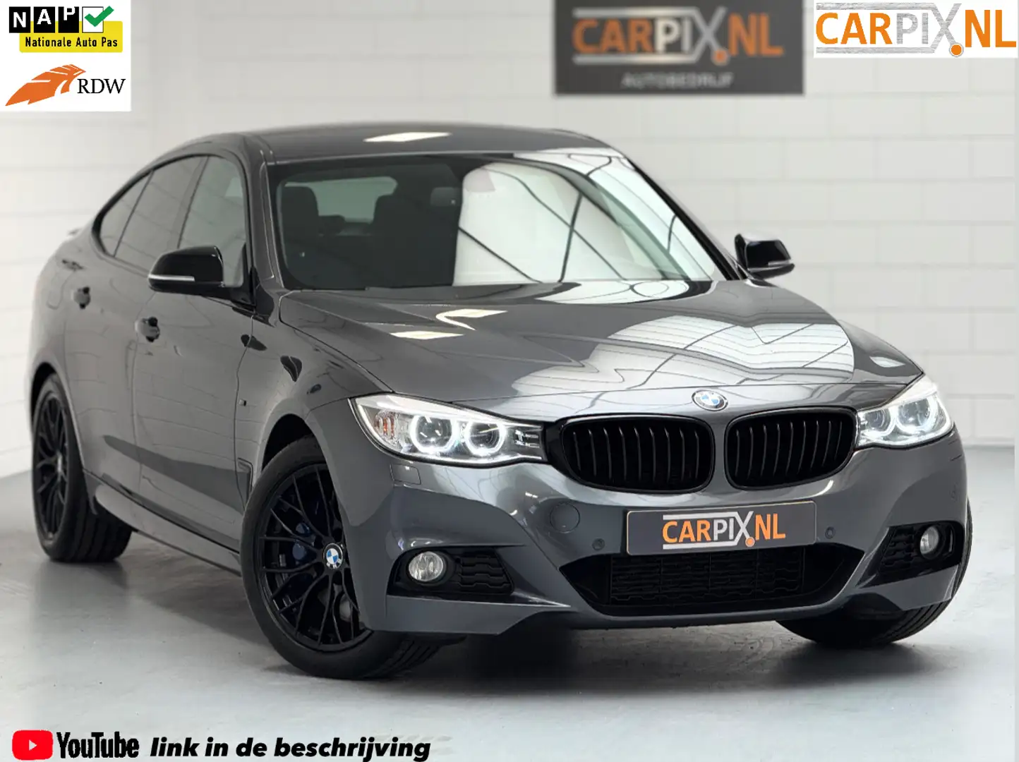 BMW 328 3-serie Gran Turismo 328i M-sport 2016 245pk, NL-a Grijs - 1
