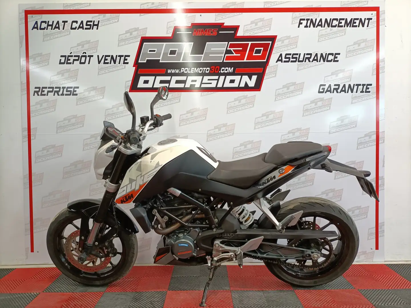 KTM 125 Duke Blanc - 2