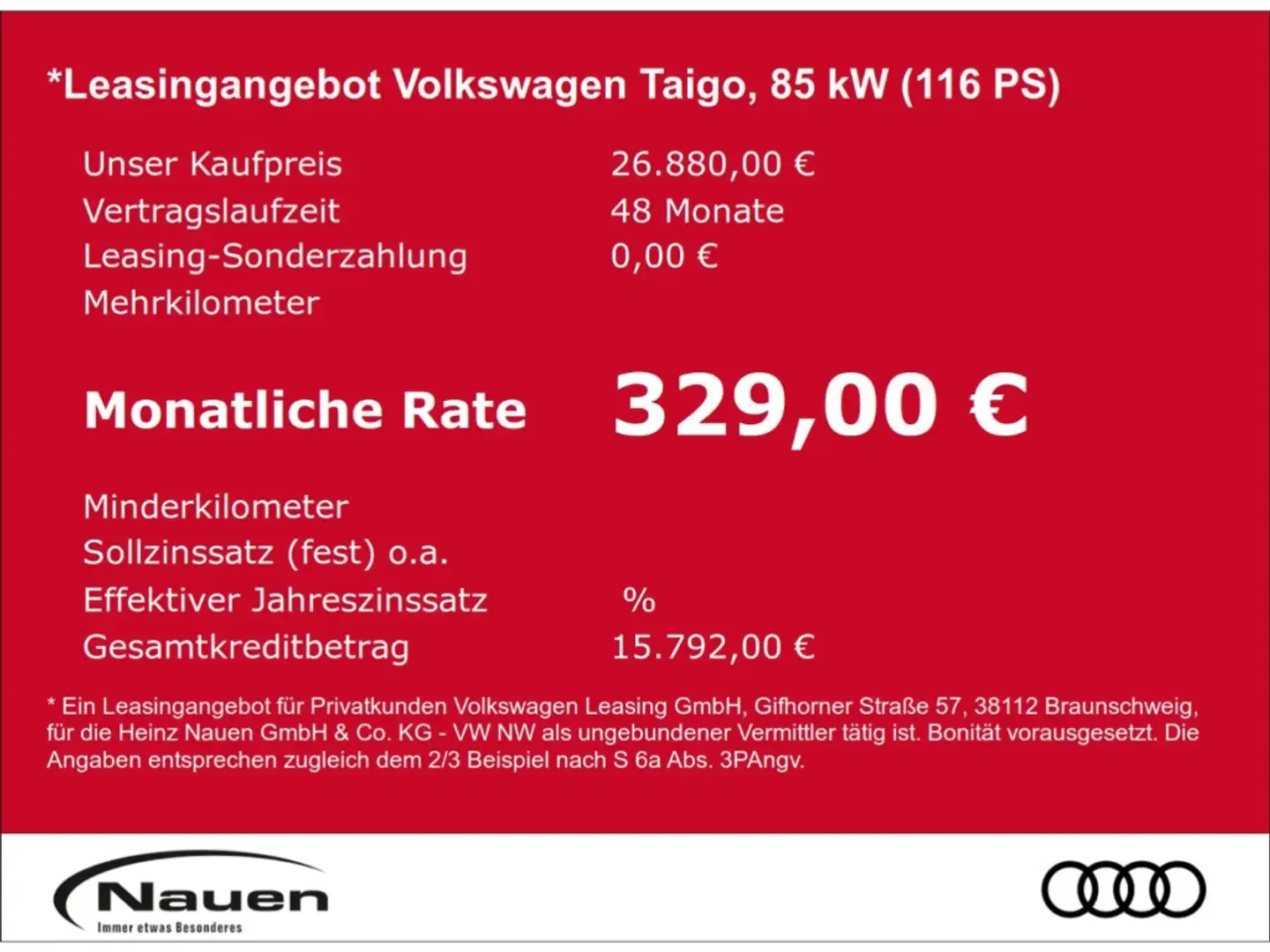 Volkswagen Taigo Life 1,0 TSI 85 KW 6-Gang * Rate 329€ * Grau - 2
