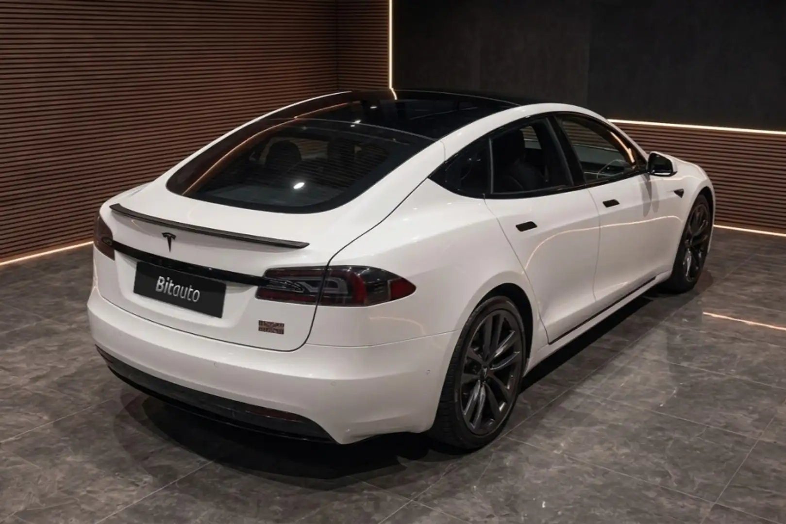 Tesla Model S Plaid AWD Blanco - 2