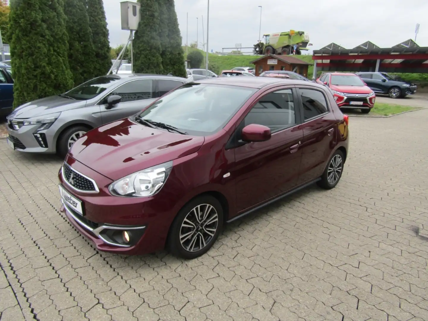 Mitsubishi Space Star 1.2 Edition 100+ NAVI SHZ DAB RADIO CD USB KLIMA Rot - 2