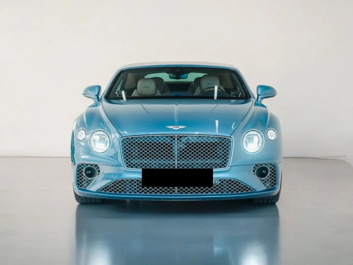 Bentley Continental GT Convertible V8 Bleu - 1