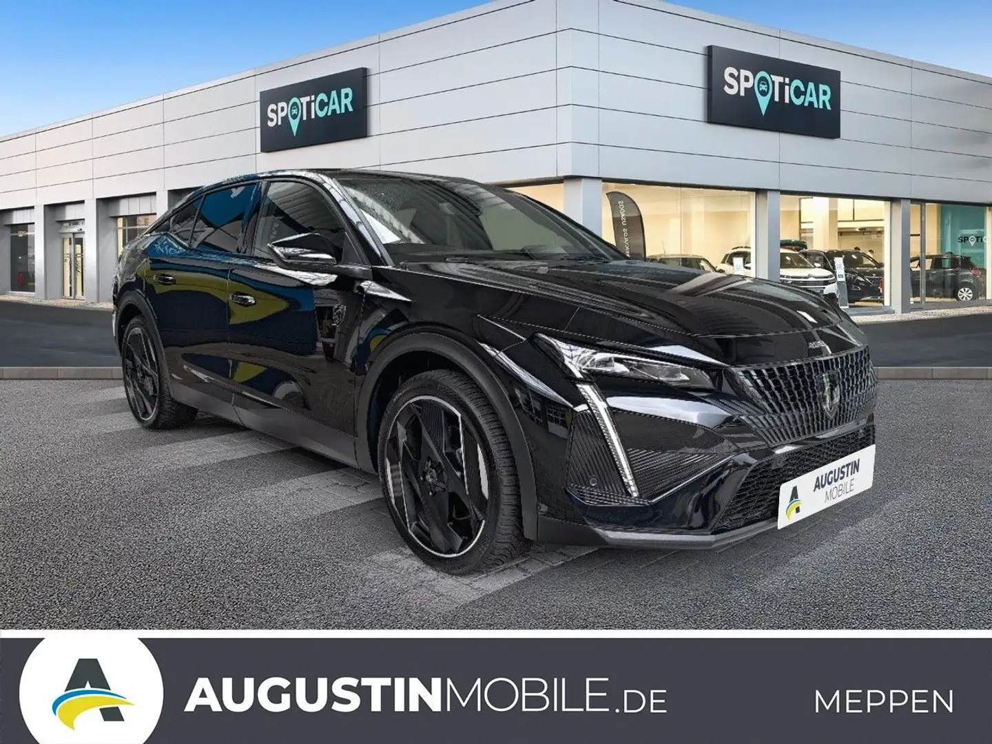 Peugeot 408 Hybrid 225 GT Schwarz - 1