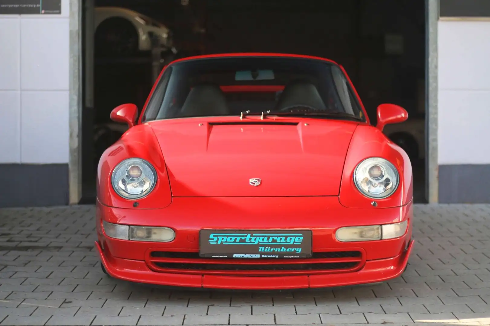 Porsche 993 911 Turbo 993*Schalensitz*GT2 Stoßstange Rot - 2