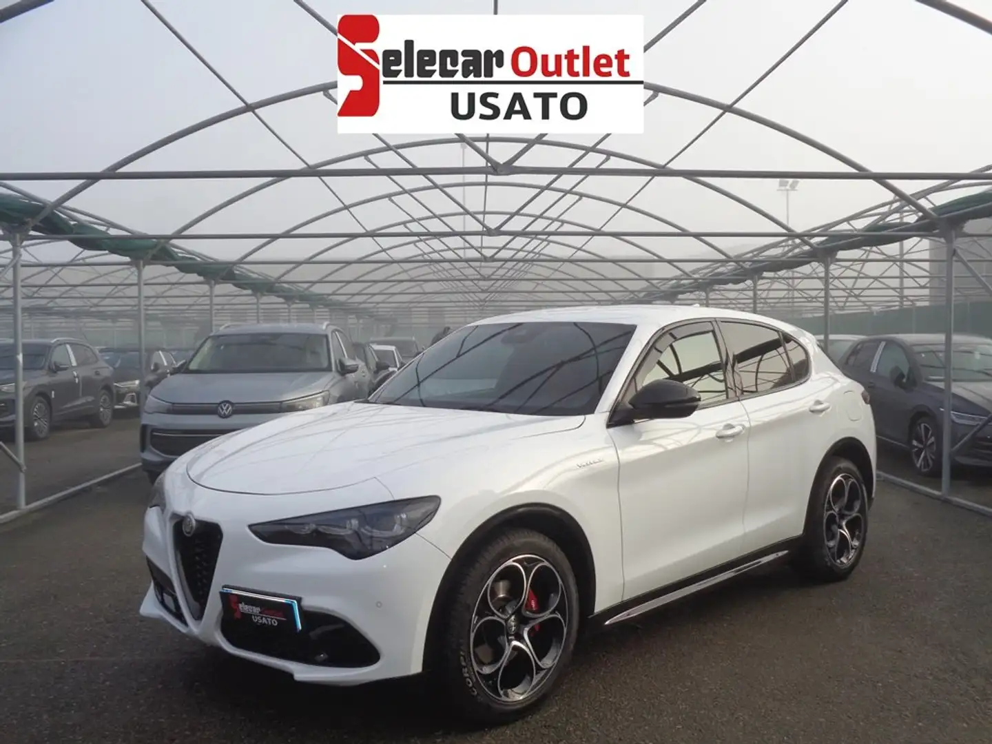 Alfa Romeo Stelvio 2.2 T.diesel 160CV AT8 RWD Veloce Bianco - 1