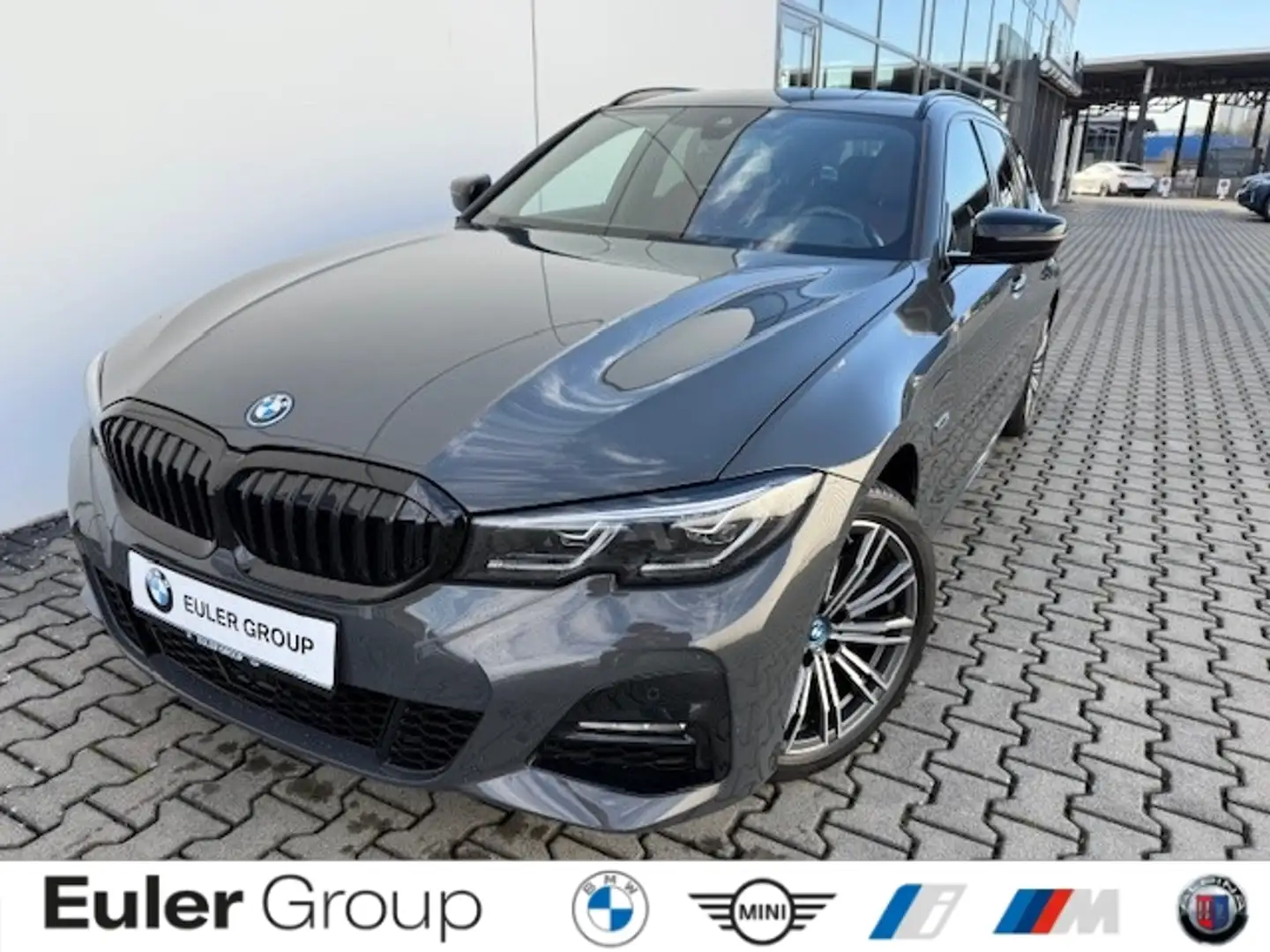 BMW 320 e Touring M-Sport AHK ACC HiFi Parkass Laser Grijs - 1