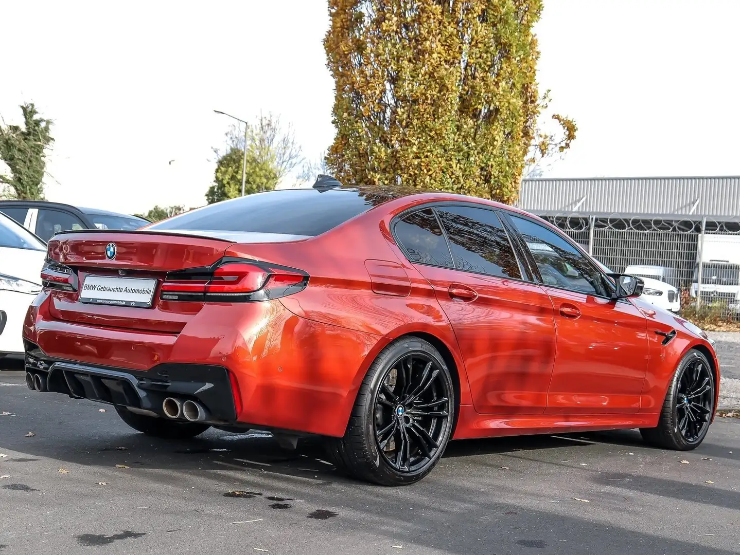 BMW M5 Limousine Competition Rood - 2