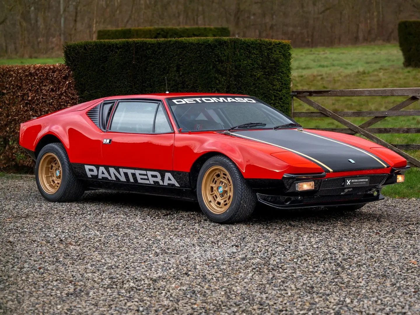 De Tomaso Pantera Factory Grp 3 / Full history from day 1 /#18 of 26 Roşu - 1