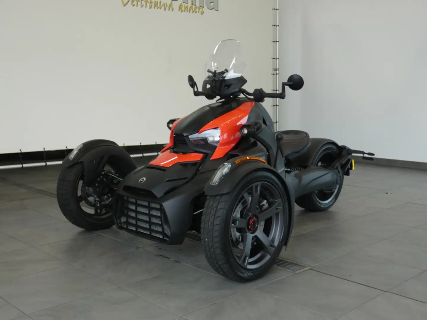 Can-Am Ryker Brp Tour 900 Comfort Zadel Windscherm Nieuwstaat ! Oranje - 1