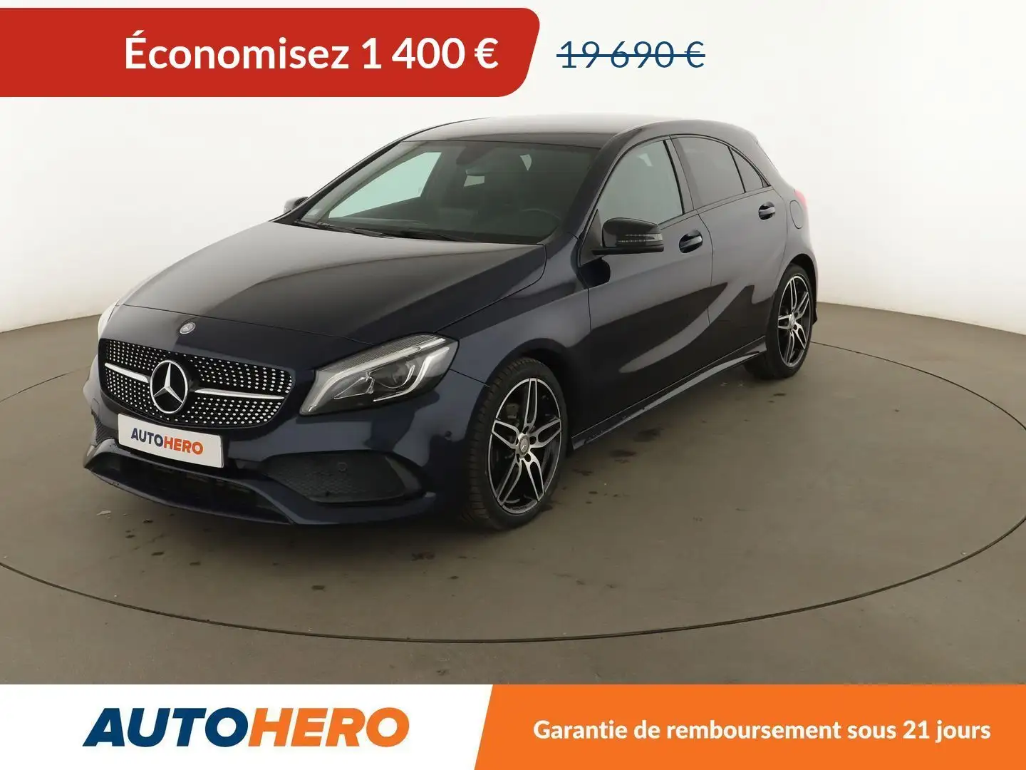 Mercedes-Benz A 180 180 d 7G-DCT Bleu - 1