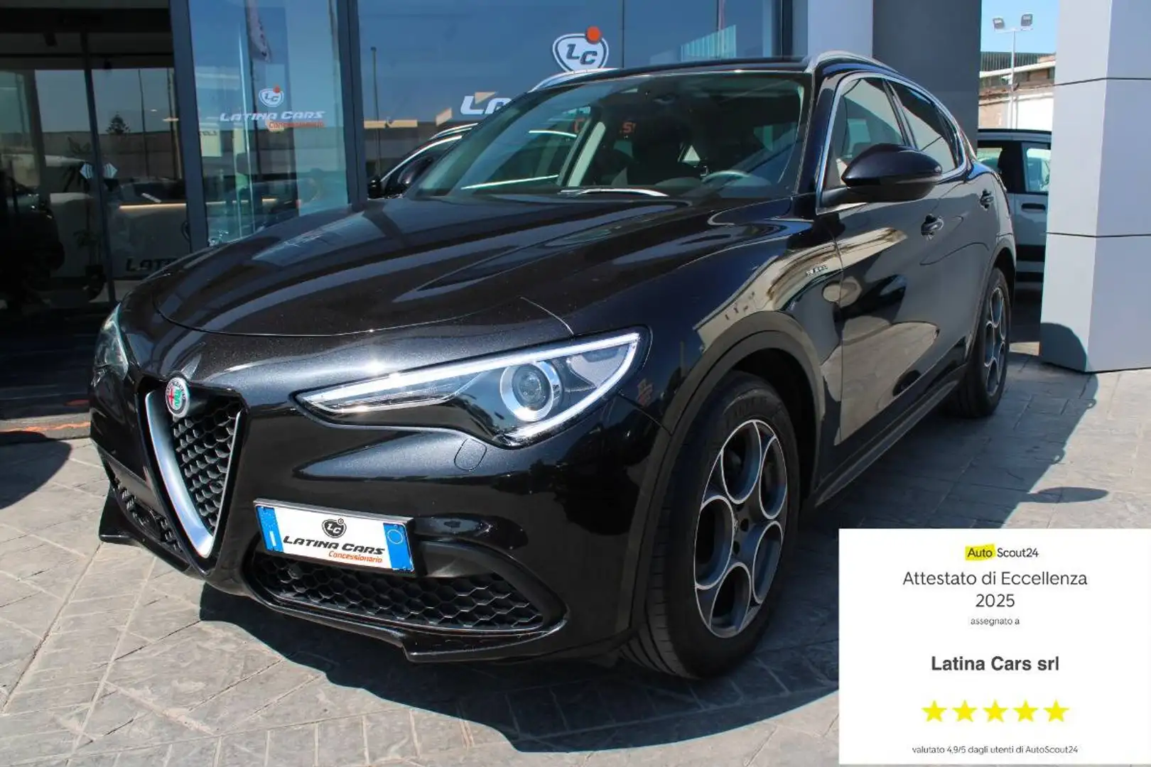 Alfa Romeo Stelvio 2.2 t Super 160cv AUTO con NAVI e CarPlay Black - 1