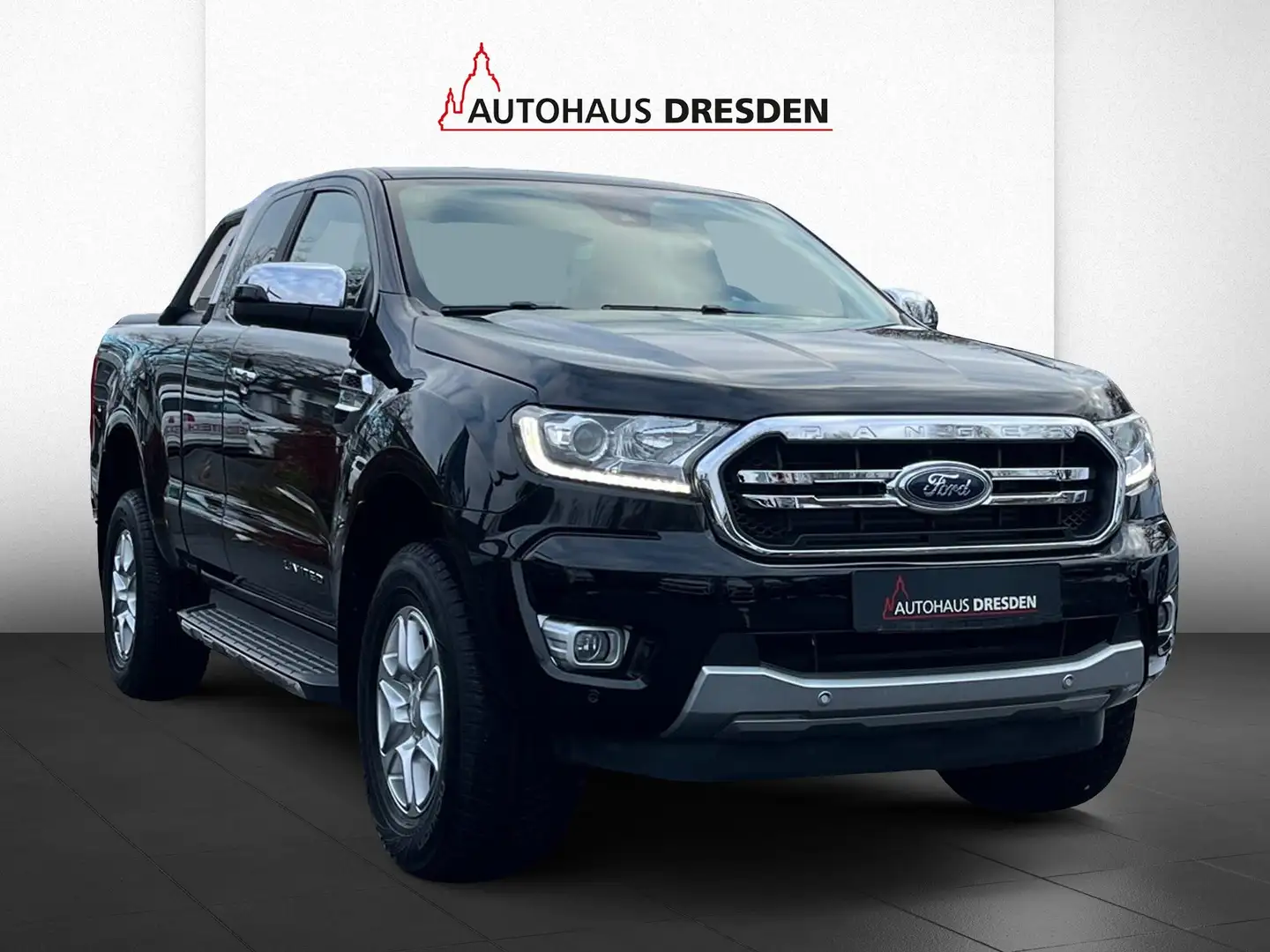 Ford Ranger 3.2 TDCi Limited Extrakabine AHK+Navi+SHZ Noir - 2
