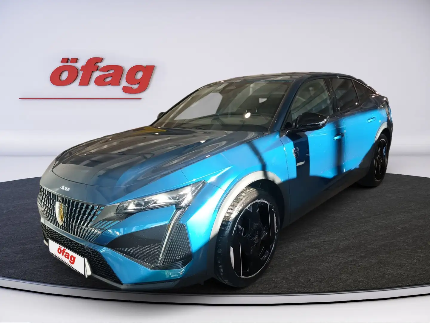 Peugeot 408 PHEV 225 e-EAT8 GT LED+SHZ+2xKlima+Kam.+PDC Blau - 2