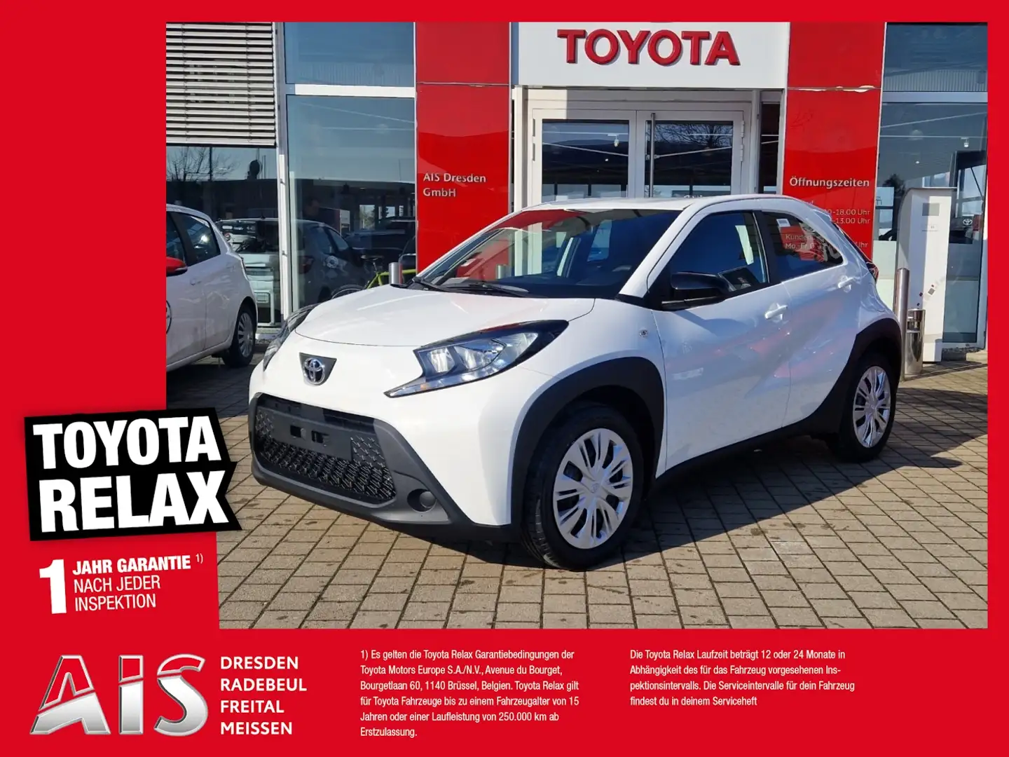 Toyota Aygo X 1.0 Play CVT Automatik Blanc - 1