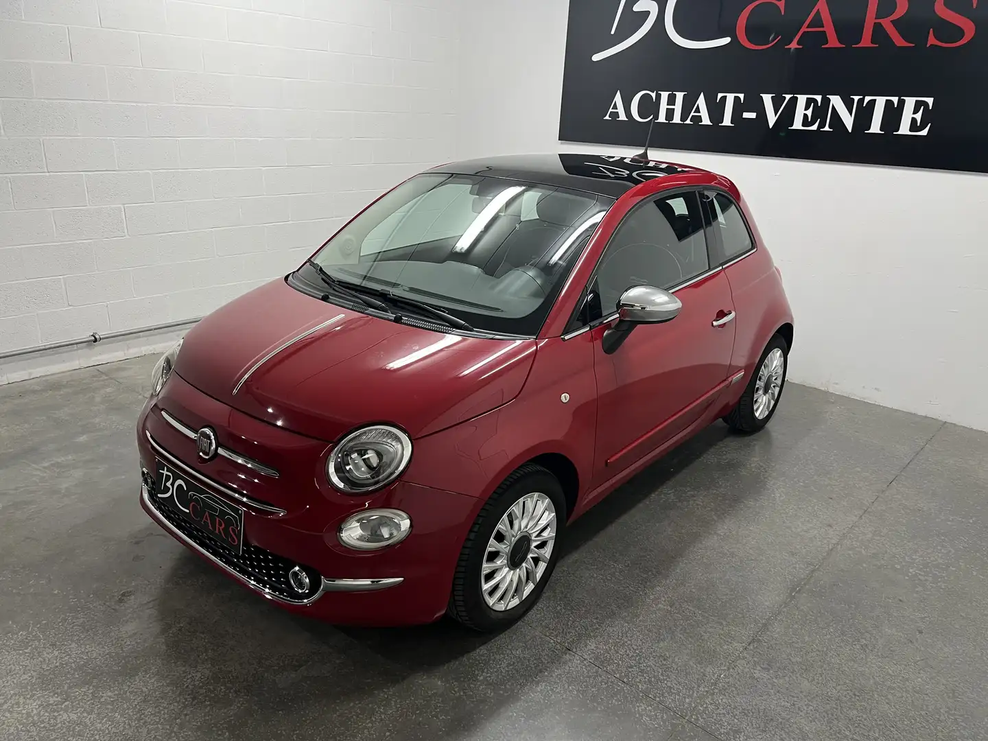 Fiat 500 1.2i *GARANTIE*GPS*PANO*CLIM AUTO*JANTE*FACELIFT* - 2