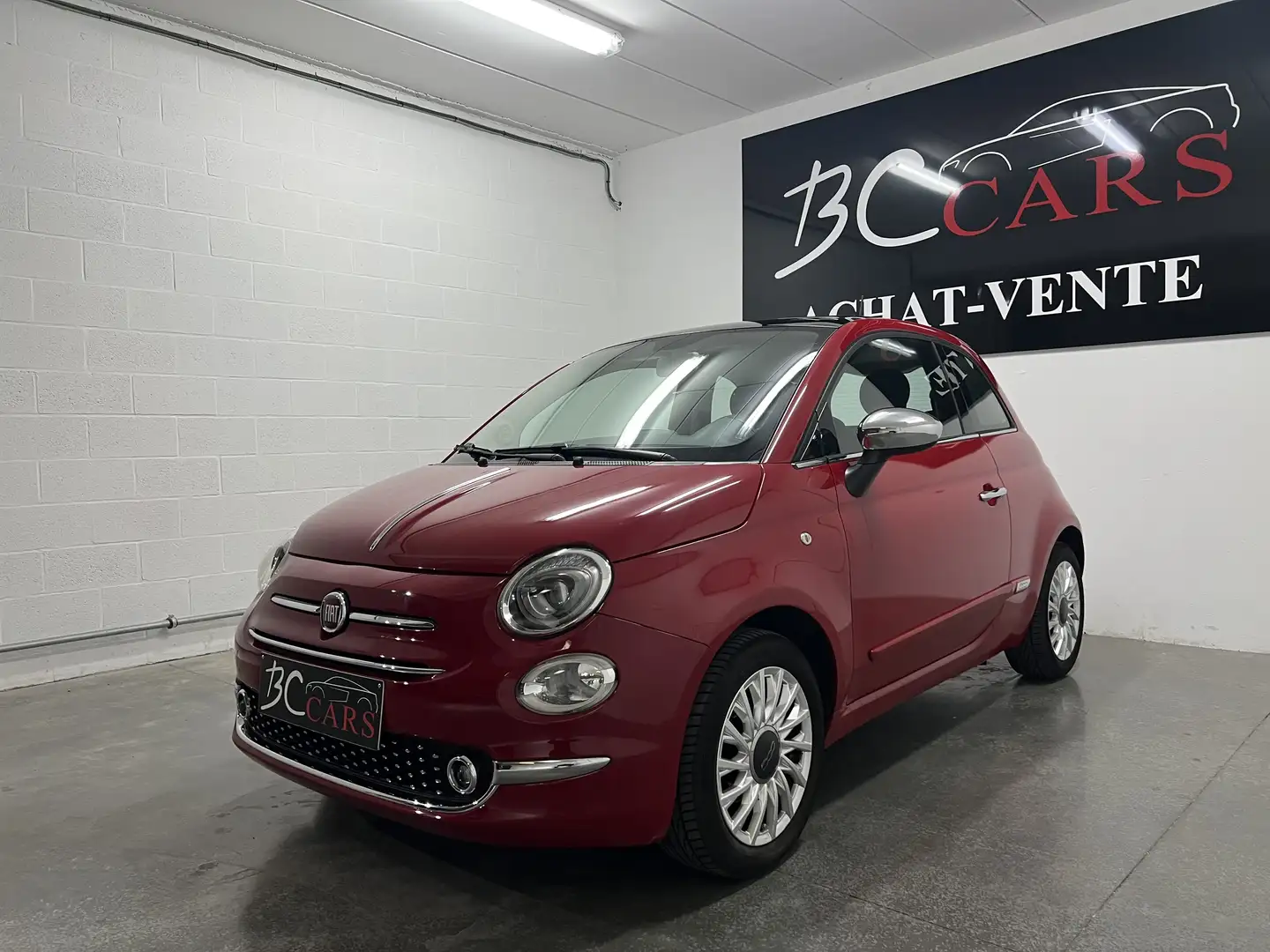 Fiat 500 1.2i *GARANTIE*GPS*PANO*CLIM AUTO*JANTE*FACELIFT* - 1