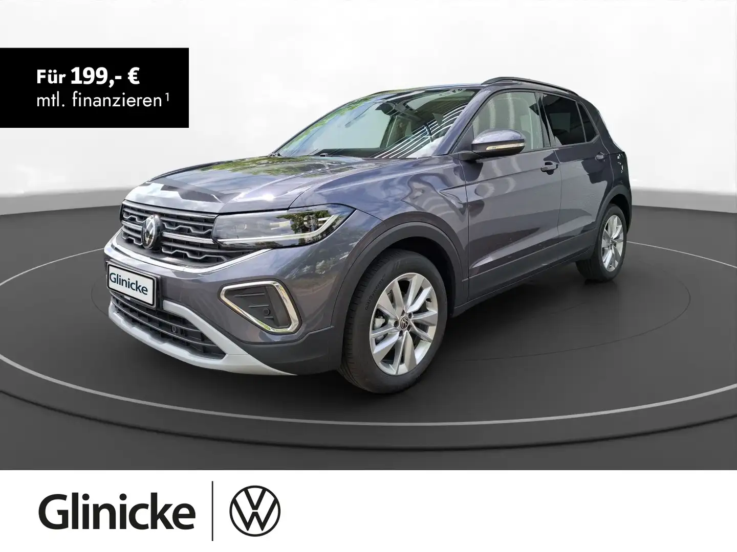 Volkswagen T-Cross Life 116 PS TSI DSG | Reimport EU Fahrze Gris - 1