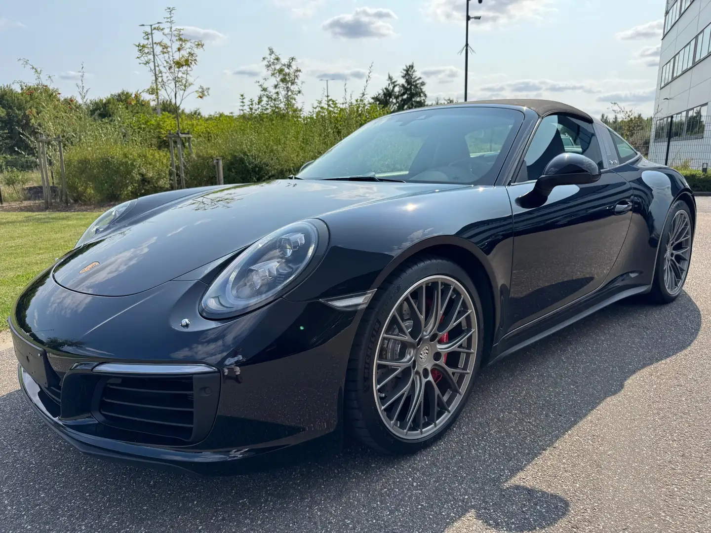 Porsche Targa 911 Carrera 4S Targa 3.0 Turbo PDK Czarny - 1