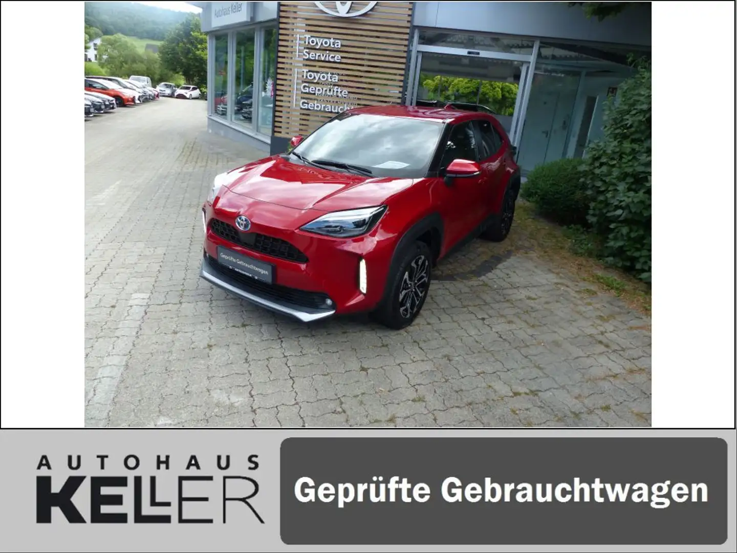 Toyota Yaris Cross Hybrid 1.5 VVT-i Team Deutschland Rot - 2