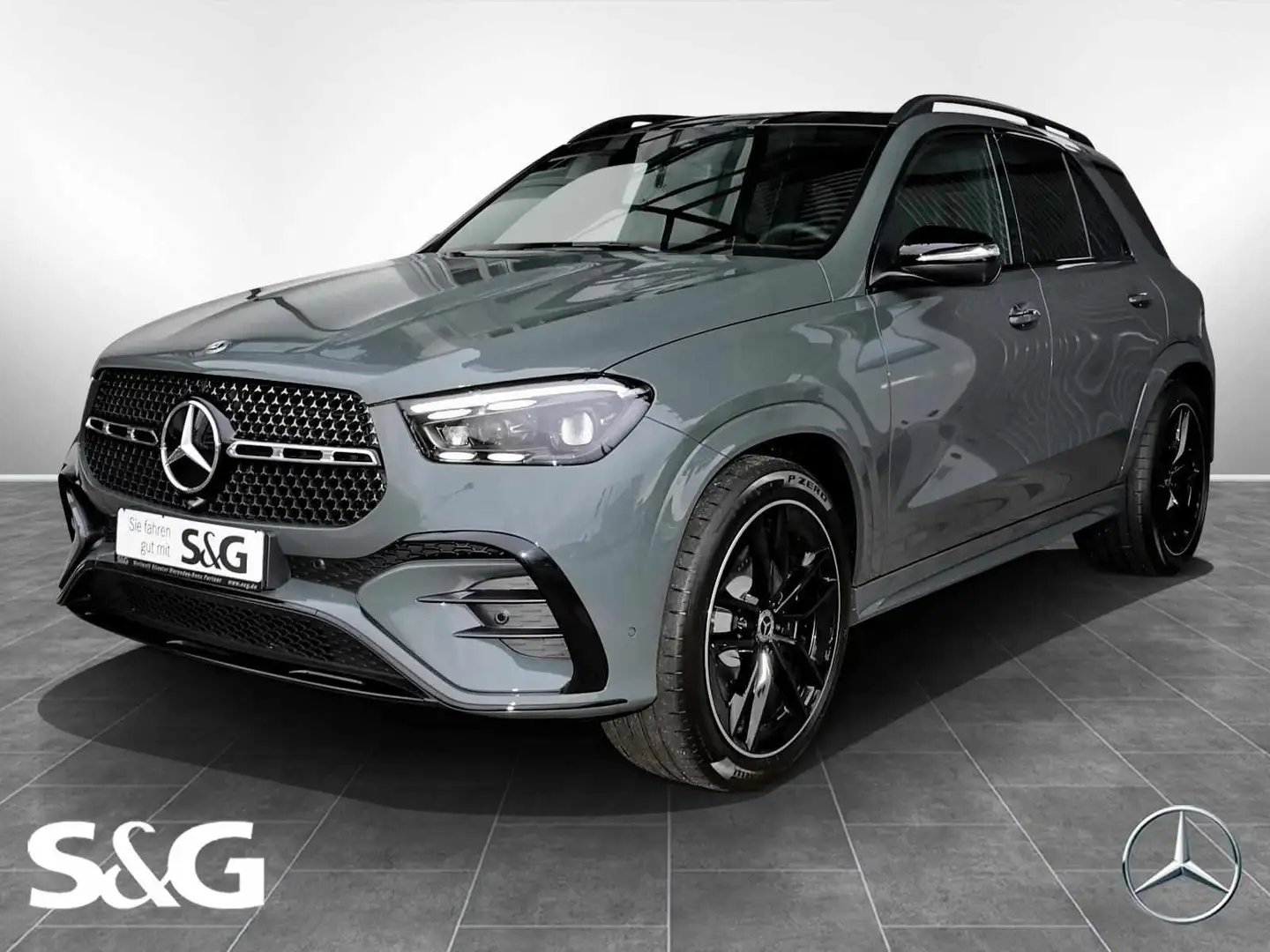 Mercedes-Benz GLE 300 d 4M AMG MBUX+360°+M-LED+AHK+Pano+Distro Grau - 1