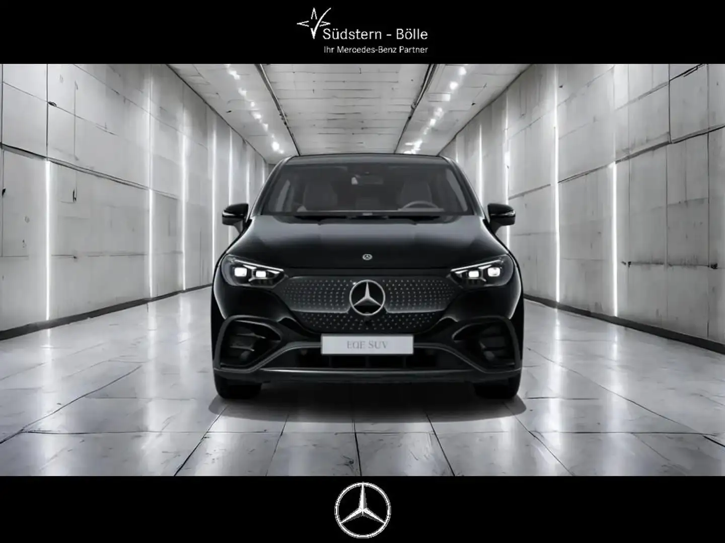 Mercedes-Benz EQE SUV EQE 300 SUV +AMG+DISTRO+AMBIENTE+MEMORY+360°KAM Noir - 2