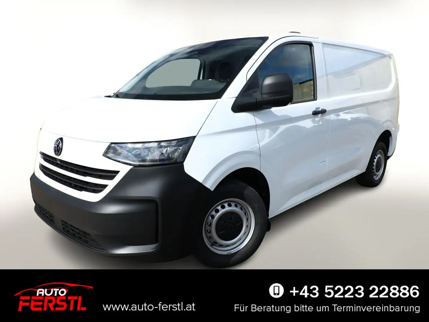 Volkswagen T7 Transporter AT8 4M 3S LED Temp AppCo PDC HFT 110 kW (150 PS... Weiß - 1