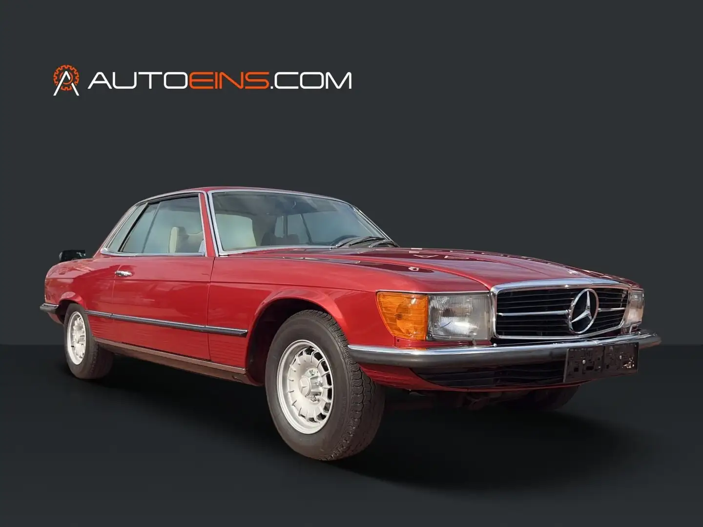 Mercedes-Benz 350 SLC Metallic*Klima*1 Hand*4275 Km*zustand 2+ Rouge - 1