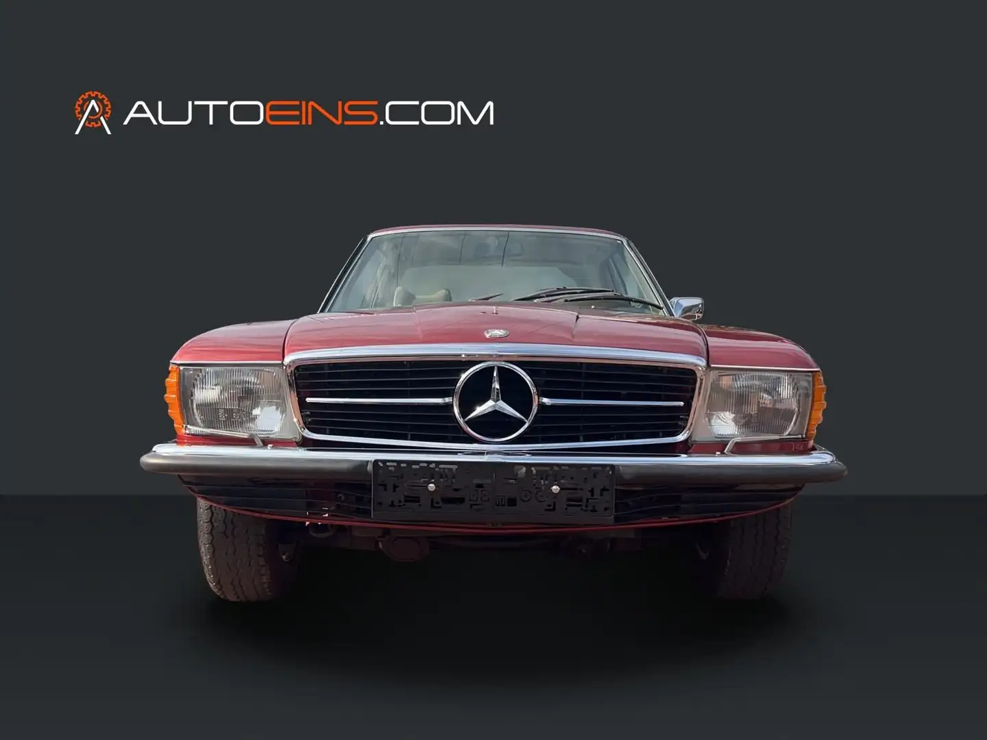 Mercedes-Benz 350 SLC Metallic*Klima*1 Hand*4275 Km*zustand 2+ Rouge - 2