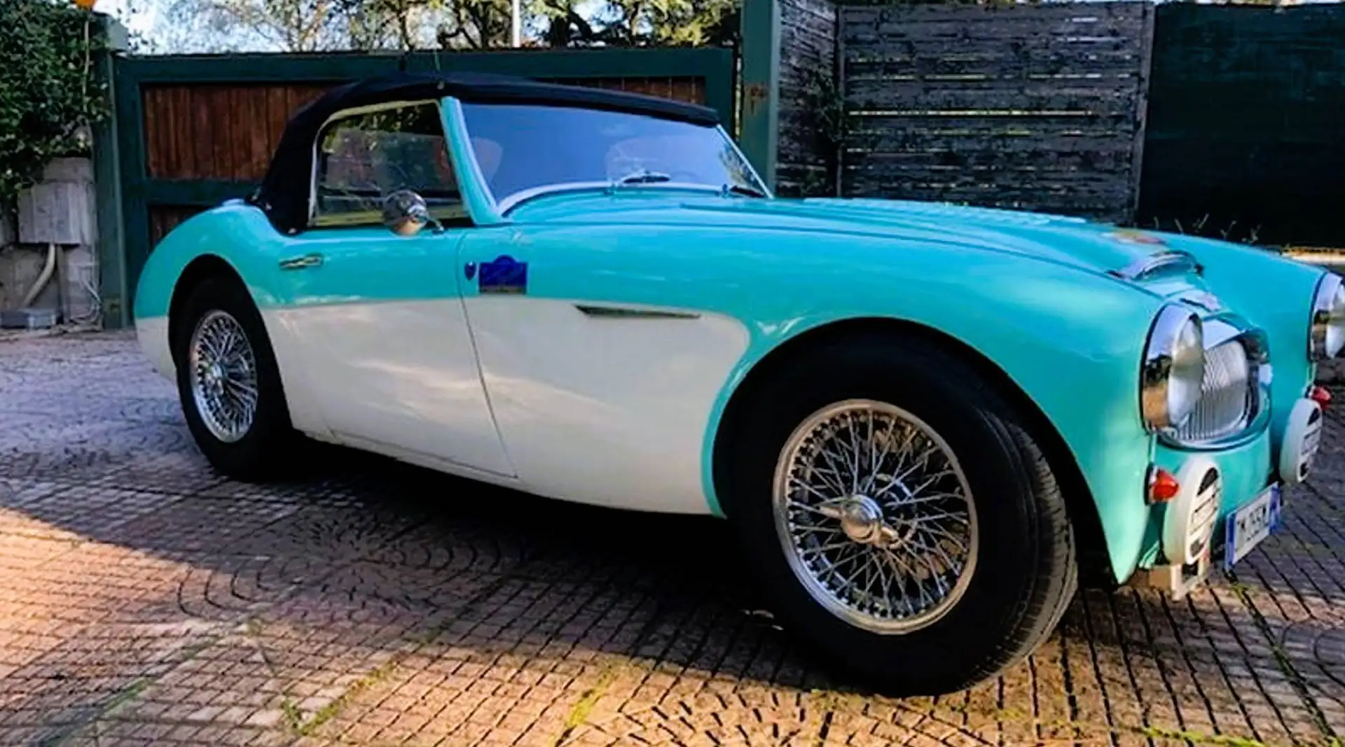 Austin-Healey 3000 MK II (BT7 se 2+2 posti / BN7 se 2 posti secchi / BJ7 se Convertible) Blau - 1