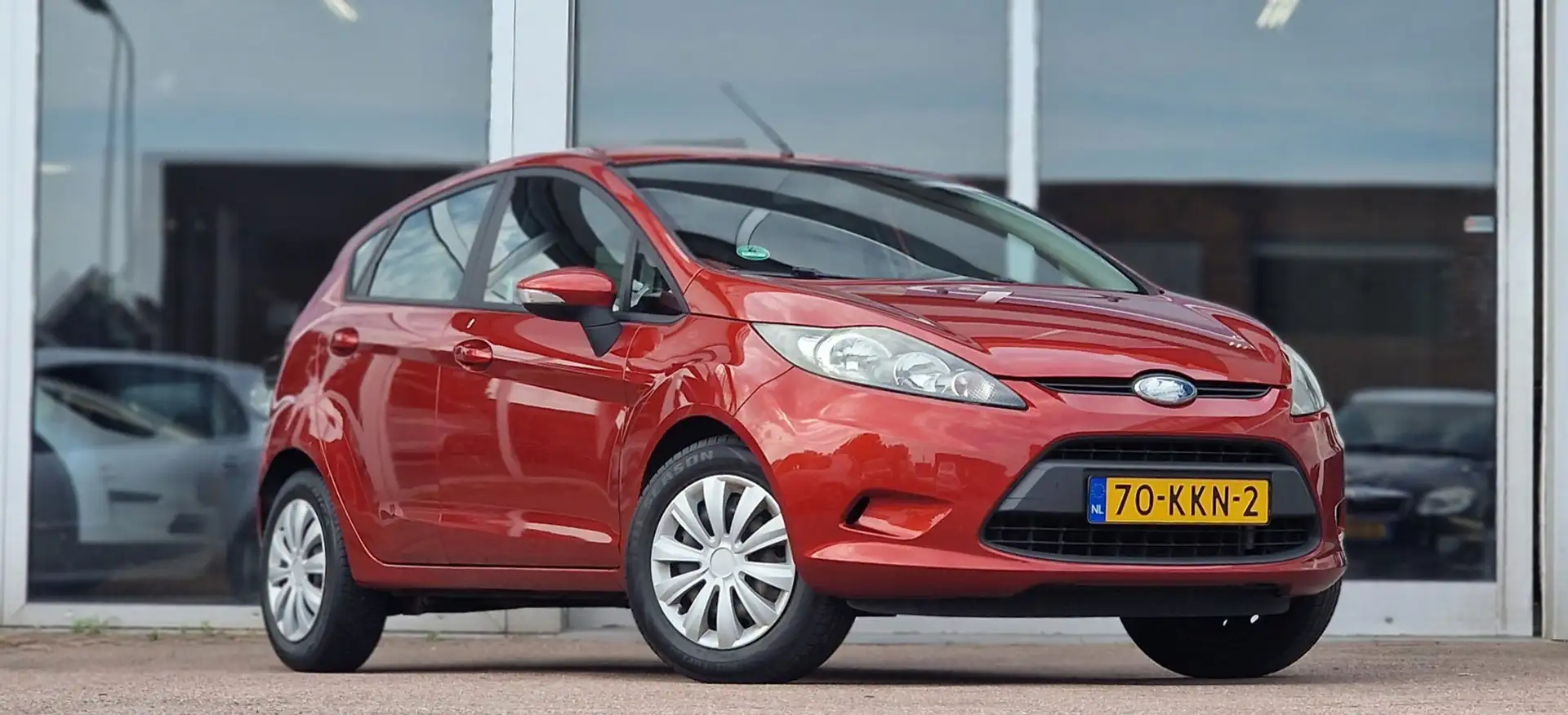 Ford Fiesta 1.25 Limited Airco Elek. Ramen APK tot 06-2026 Moo Rood - 2